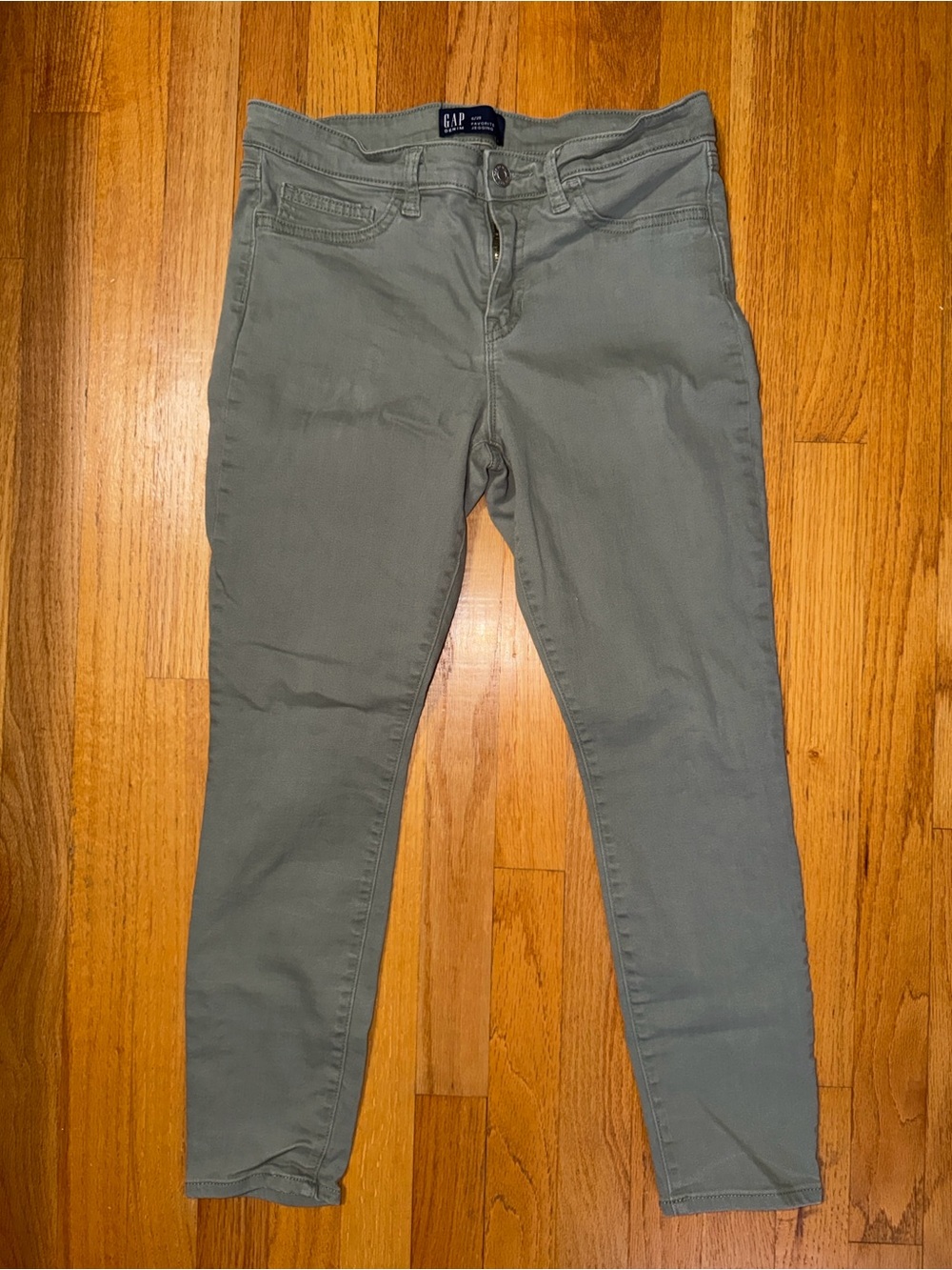 GAP Olive Green Skinny Jeans Size 6